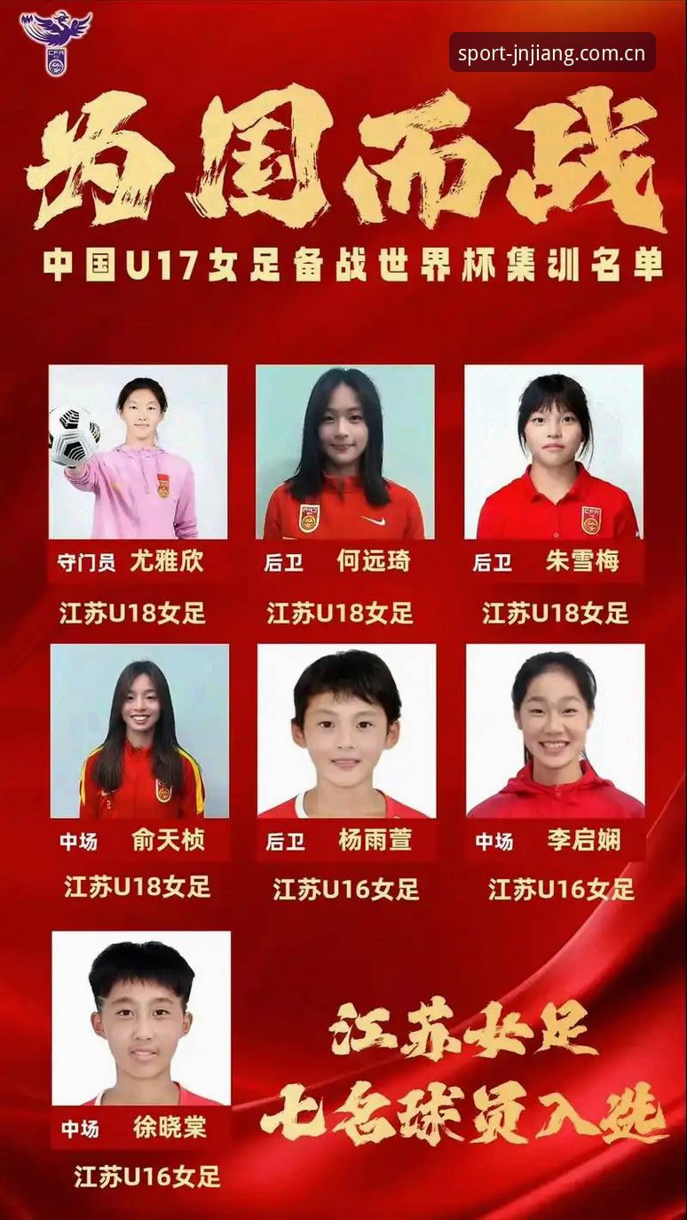 U17世界杯抽签揭晓：中国男女足遭遇强敌，江南体育入口观赛体验全评测